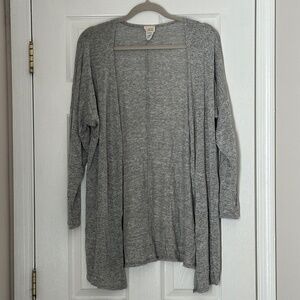 Caution To The Wind Urban Outfitters Lightweight Long Gray Grey Cardigan Small